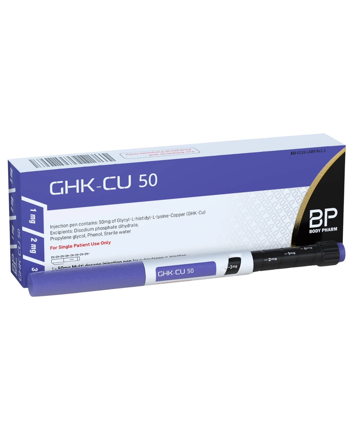 GHK-CU 50 Pen cartridge