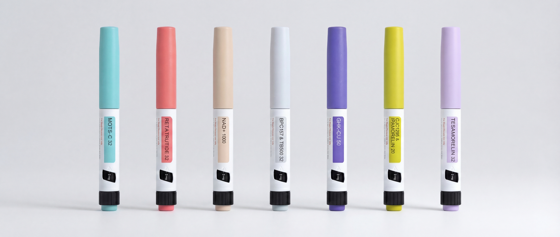 Body Pharm research peptide pen lineup