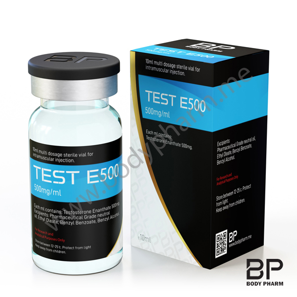 Test E500, Test E 500, Test E, Body Pharm, Injectable, testosterone